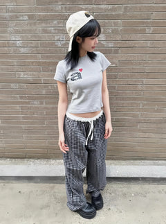 Round Neck Print t-shirt