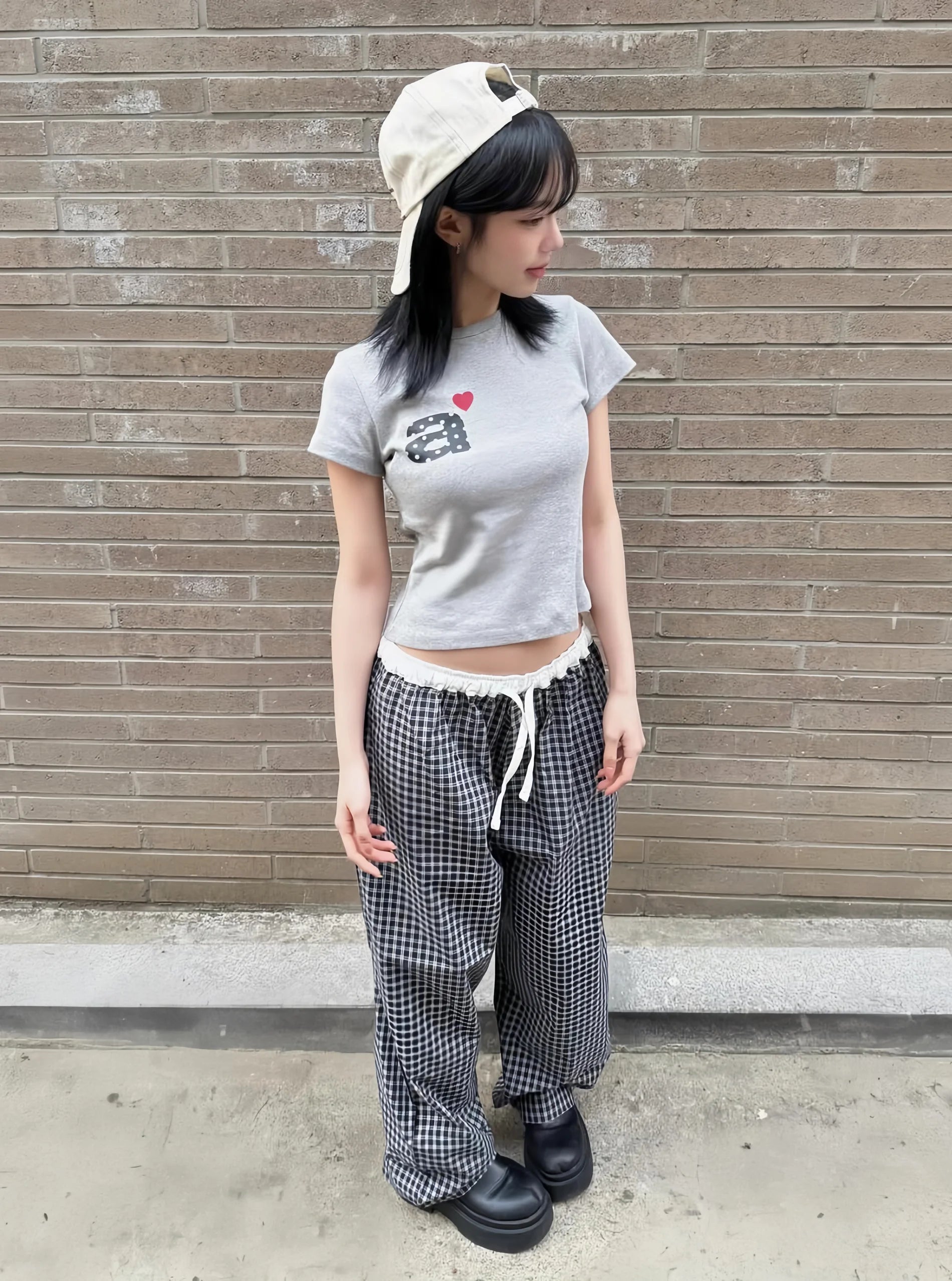 Round Neck Print t-shirt