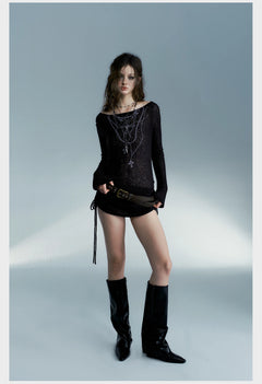Knitted Ribbed Tops - PWM