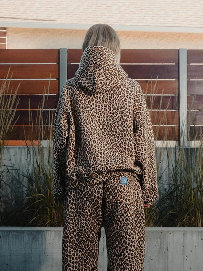 Leopard Pullover Hoodie