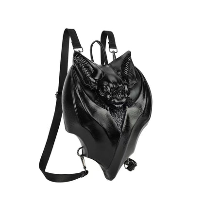 Black Bat Shaped Backpack