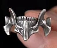 Gothic Skull Mask Rings