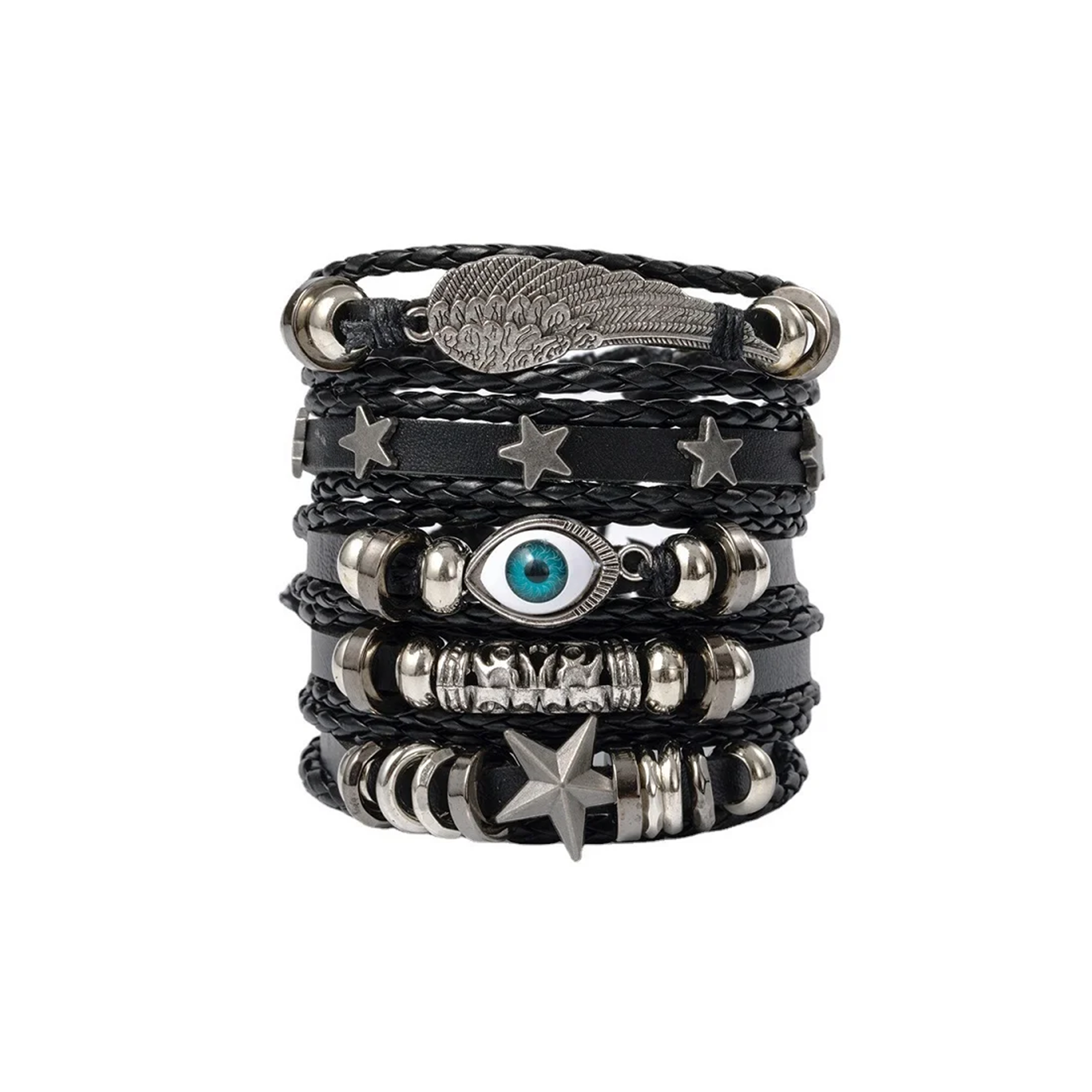 Rivet Leather Bracelet Sets - PWM