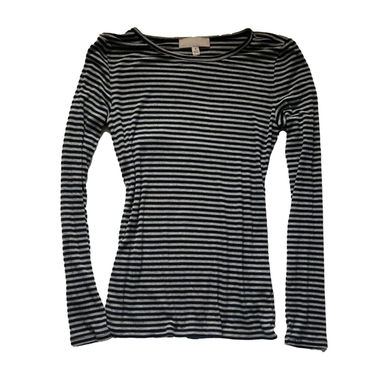 Striped Slim Fit Long Sleeve Top