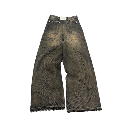 Distressed Baggy Jeans