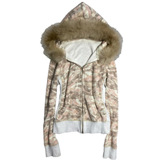 Camouflage Slim Zipper Hoodie - PWM