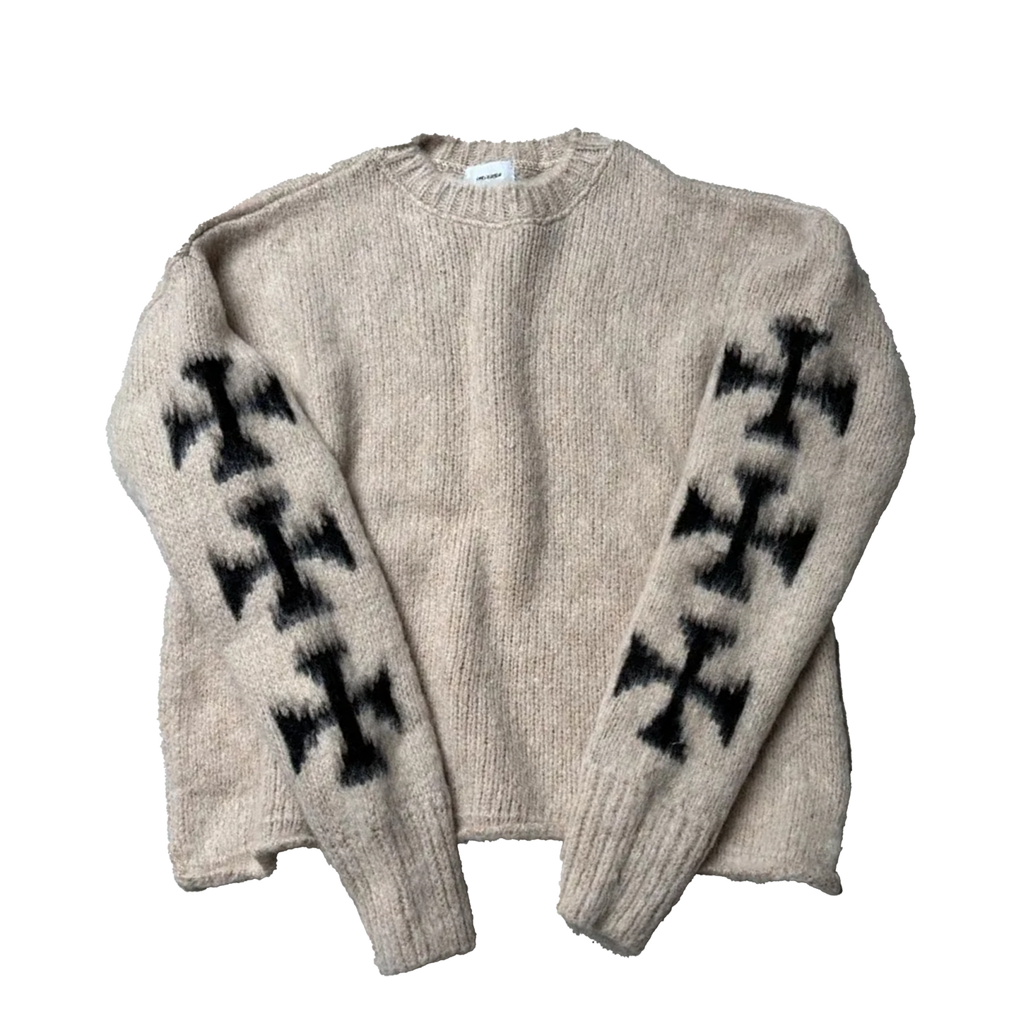 Cross Fleece Sweater