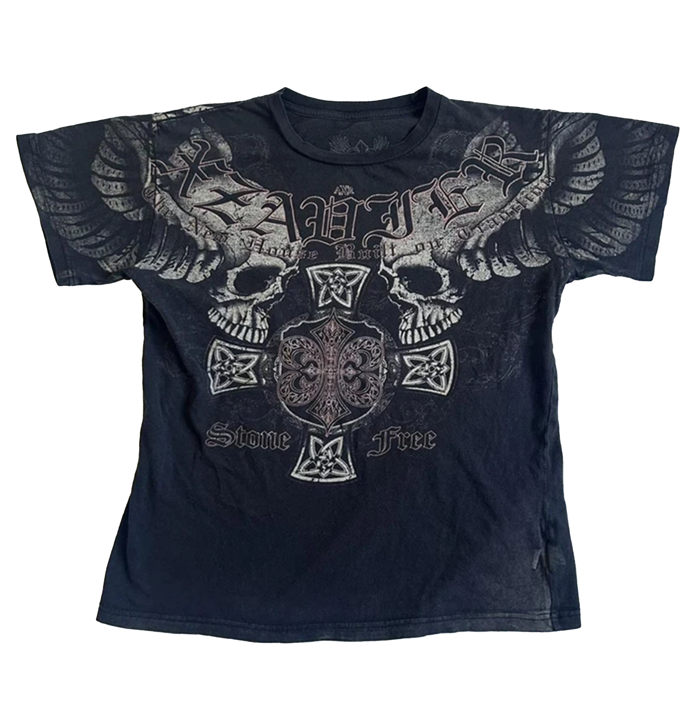 Mall Gothic Print T-shirt - PWM