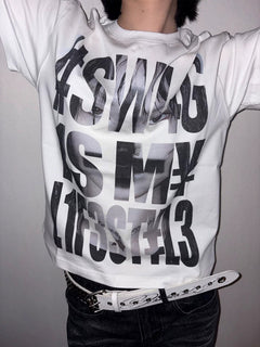 #SW4G 1S M¥ L1F3ST¥L3 T-SHIRT - PWM