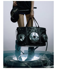 Disc Speaker Graphic Tote Bag