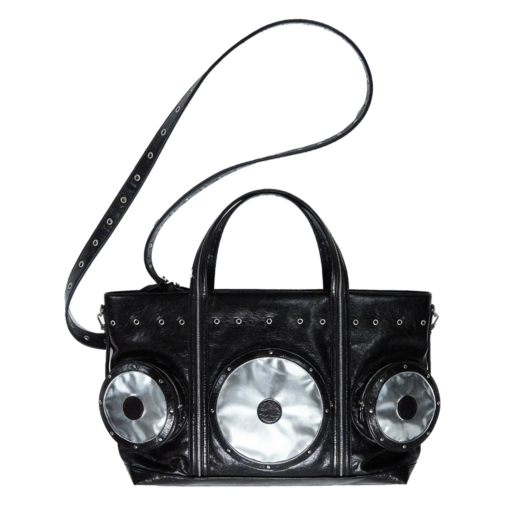 Disc Speaker Graphic Tote Bag