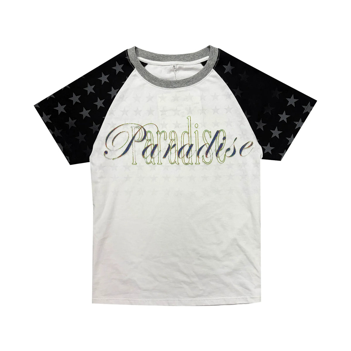 Raglan Shoulder Letter Print T-shirt