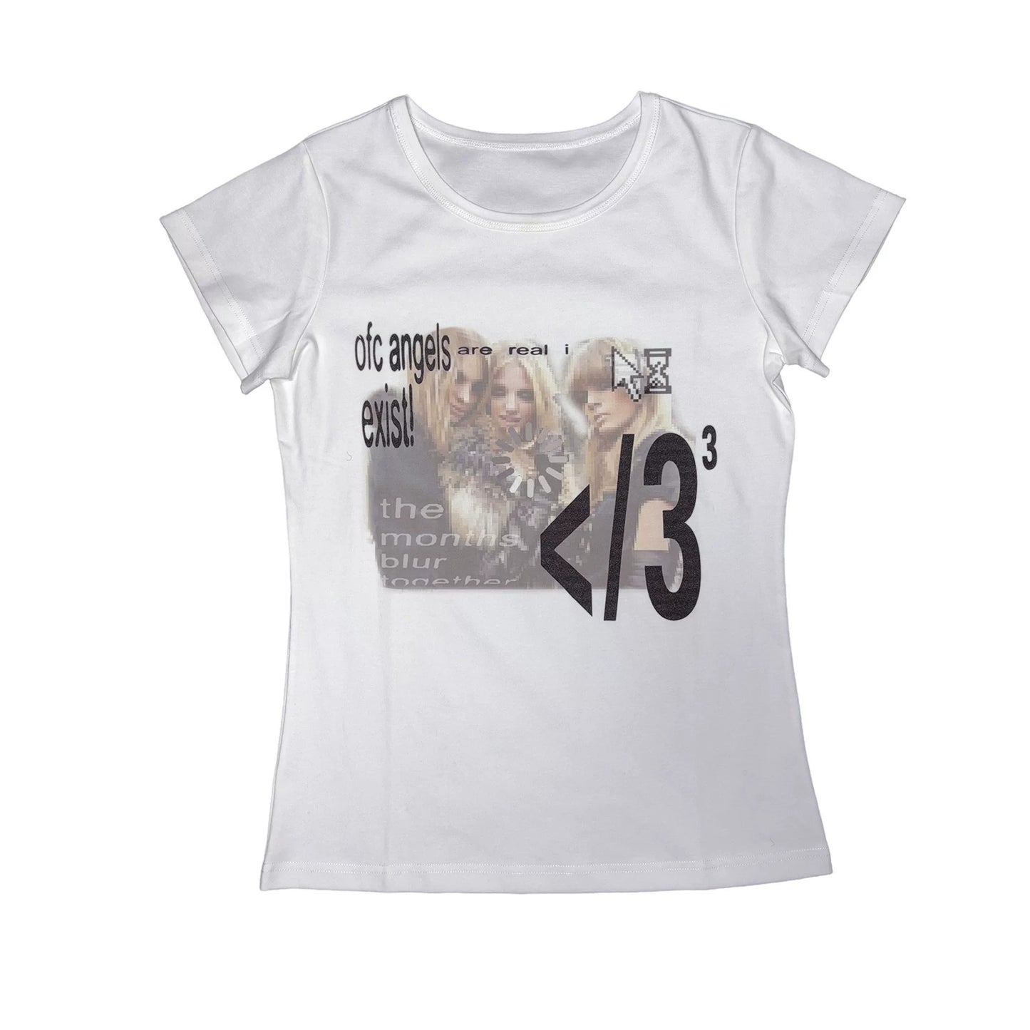 Low Resolution Graphic Print T-shirt
