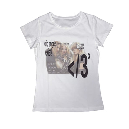 Low Resolution Graphic Print T-shirt