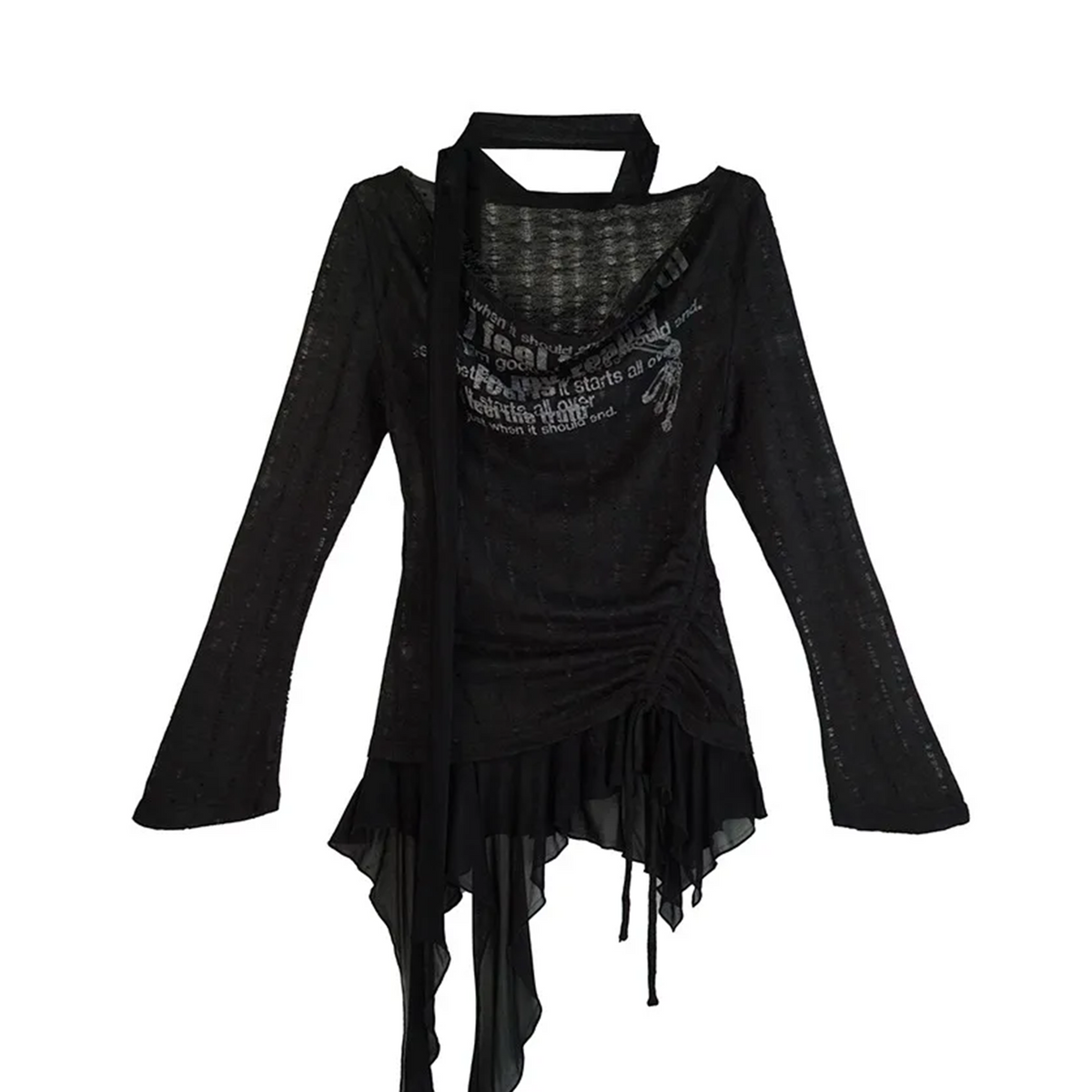 Irregular Patchwork Knitwear