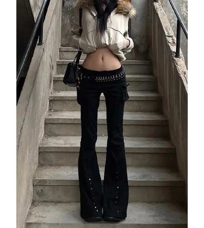 Goblin Low Rise Flare Pants