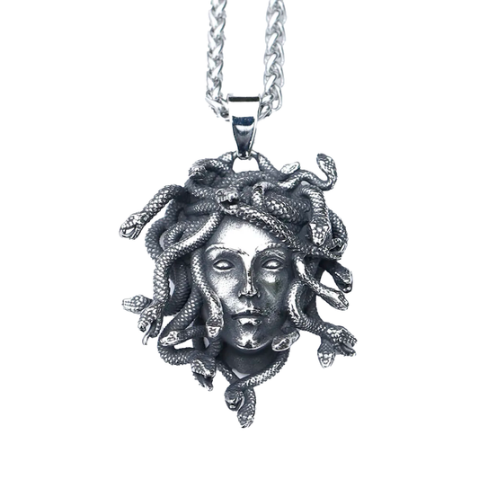 Medusa Pendant Necklace