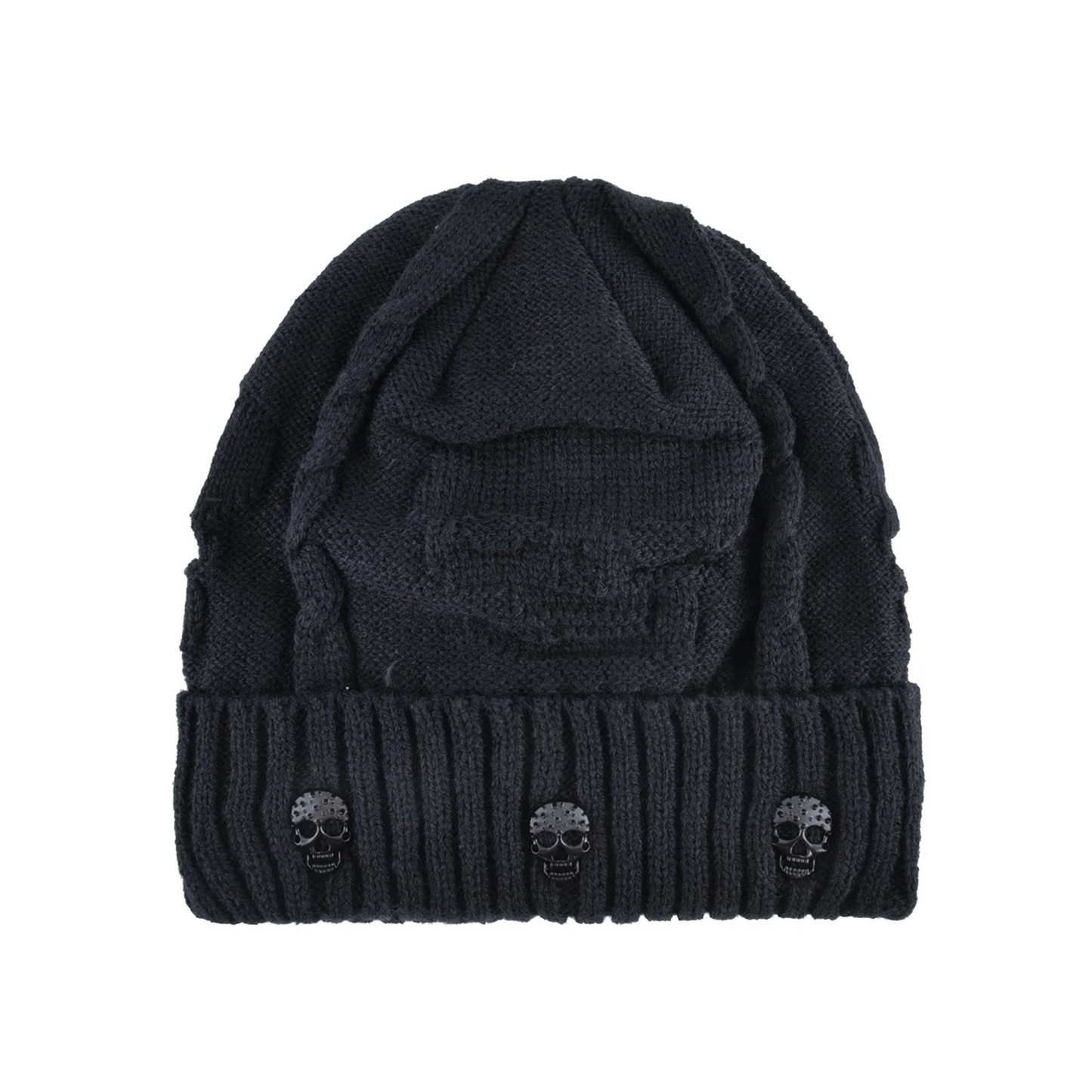 Skull Pattern Beanie