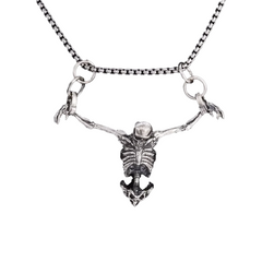 Captivity Skull Pendant Necklace - PWM