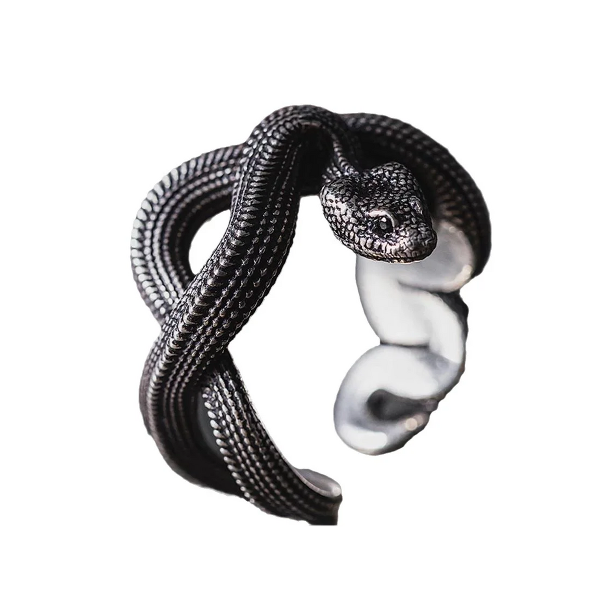 Three-dimensional snake ring