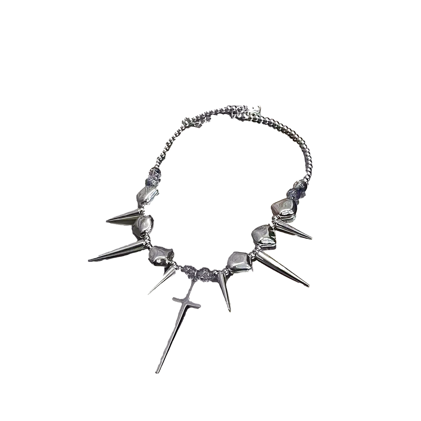 Spike Rivet Necklace