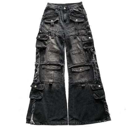 Washed Black Jeans